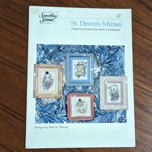 St. Dennis Mimes Cross Stitch Pattern Book